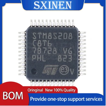 2 BUC ,STM8S208C8T6 LQFP-48 24MHz/64KB de Memorie Flash/Microcontroler de 8-biți-MCU