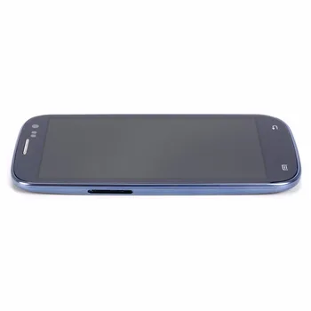 5PCS/Lot S3 i9300 LCD Pentru Samsung Galaxy S3 i9300 Display LCD Touch Screen Digitizer cu Botton Acasă Plin de Asamblare Bezel Rama