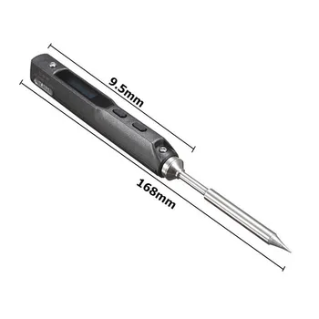 65W USB Mini Electric Portabil Digital de Sudura Fier de Lipit Vârful Pen-ului Fraier Accesorii Instrumente Consumabile Profesie Instrument de Încălzire