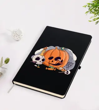 BK Cadou Halloween Fericit Design Negru Notebook-2