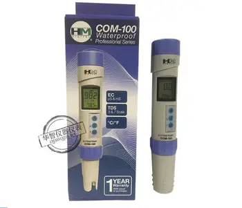 COM-100 TDS calitatea apei de detectare pen, TDS/conductivitate/temperatura instrument de măsurare a trei într-o singură