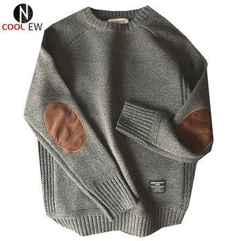 Coreeană De Moda Tricotate Pulover Pentru Omul De Iarnă Aumtun Oameni Calde, Pulovere De Lână De Jos Pulover Masculin Tricou Sweatercoat Mans Îmbrăcăminte