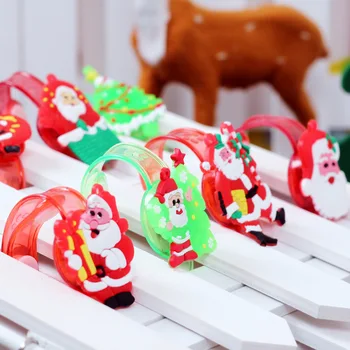 Creative Desene animate Ceas cu LED flash brățară brățară de lumină mici cadouri copii, jucarii en-gros stand de vânzare de bunuri jucării de Crăciun