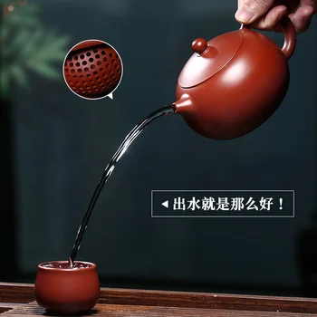 Dahongpao Xishi ceainic Yixing celebru violet ceainic de lut, lucrate manual ceainic, mingea gaura set, set de ceai kung fu