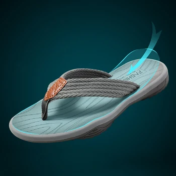 Flip flops om Moale, fund Non-alunecare în aer liber surf Beach papuci barbati de moda de Origine Baie papuci pentru barbati vara pantofi pentru bărbați