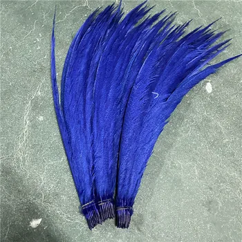 Frumos 50pcs/lot Albastru Regal Fazanul de Pene de 60-65cm/24-26inches Home Supplies Carnaval cu Pene pentru Meserii
