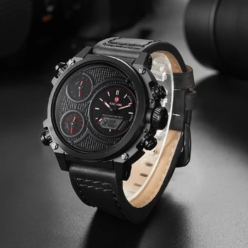 Kademan Oameni Uita-te la Top Brand de Lux Cuarț Ceas de Moda pentru Bărbați din Piele Impermeabil Ceas Sport ceasuri barbati de Moda din Oțel din Piele