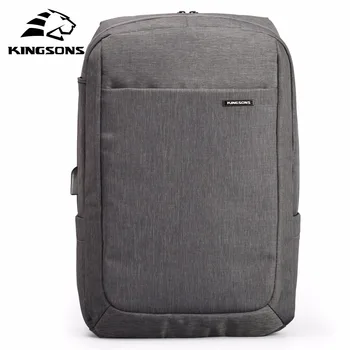 Kingsons Barbati Rucsac de Călătorie Capacitate Mare de 15.6 inch Laptop Rucsaci de Încărcare USB sac Impermeabil rezistent la Șocuri de Aer Mobil Rucsac