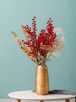 Minimalist Modern Vas Ceramic de culoarea Uscat de Flori Cu Flori Decor Vaza Decor Birou Adornos Para Casa Decor Acasă BS50HP