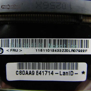 NOKOTION DAKL2BMB8E0 laptop placa de baza pentru lenovo ideapad Y460 HM55 DDR3 14 inch GeForce GT420M placa de bază funcționează