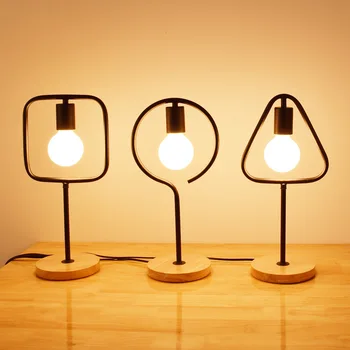 Nordic a condus minge de sticlă lampă de masă lampă cu led-uri deco ceramic tărtăcuță lampa lampe de birou libelula lămpi de masă sufragerie living