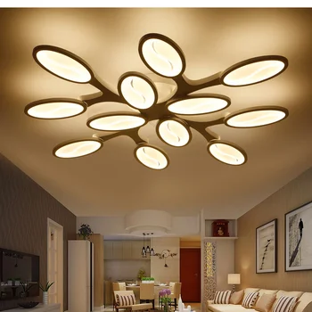 Nou Proiectat CONDUS Candelabru Creative SMD LED Lightsource Copac Forma Acrilic Alb Abajur Cafea Living Casa de Iluminat