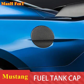 Pentru Masina Ford Mustang Ulei Rezervor De Combustibil Capac Capac Din Fibra De Carbon Decorare Autocolant Auto Exterioare Accesorii-2019