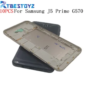 RTOYZ 10BUC/Lot G570 Material Metalic Spate Capac Baterie Ușa Caz Carcasa Rama de Acoperire Pentru Samsung J5 Prim-G570