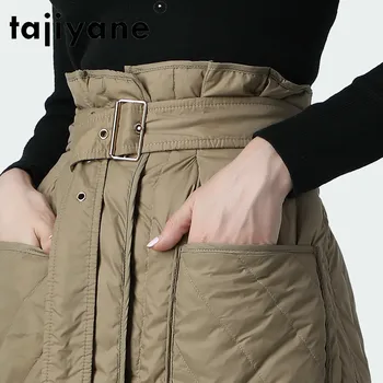 Tajiyane 2020 Iarna Fuste Lungi o Femeie Alb Rață Jos Fusta Supradimensionat de Înaltă Calitate pentru Femei Fusta Haine Femme Jupes TN1465