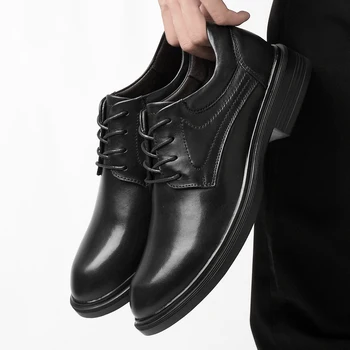 Zapatos De Hombre Casual Casual Din Piele Pantofi Barbati Om De Moda 2020 Nou Respirabil Zapatos Hombre Cuero Mens De Cauzalitate Pentru Sapatos