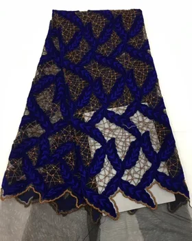 Îmbrăcăminte de cusut & țesătură Plasă de Fire de Brodat Șifon Flori Dantelă ochiurilor de Plasă Tesatura Material DIY Rochie de Accesorii de Îmbrăcăminte RF47
