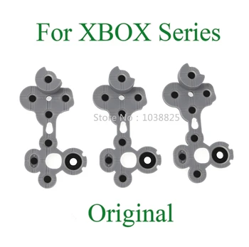 100buc Original Gri silicon conductiv rubberfor Xbox seria s x consola D-pad-ul din cauciuc butoane pentru xbox s x xsx xss