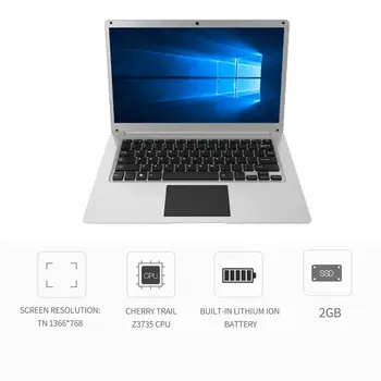 14.1 Inch, 4GB RAM, 64GB ROM Apollo Lac N3350 CPU Notebook Windows10 Laptop Student Netbook Cu Linie WIFI Pentru Student