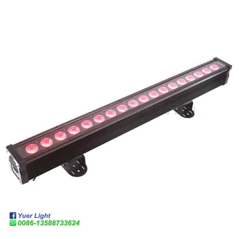 18X10W 4IN1 RGBW LED-uri Impermeabil Perete de Spălare Lumini DMX LED pentru Bar cu Lumina Lumina Disco Party IP65 Iluminat Exterior Prezinta Echipamente Dj