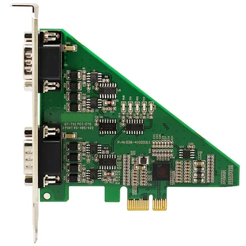2 Port PCI-E pentru RS485/422 Multi-Port Serial Card 485/422 Serial Port Card de Expansiune Industrială UT-792