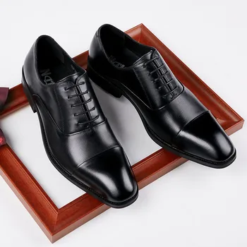 2021 nou Japonez stratul de sus piele de vacă de afaceri formale pantofi barbati nuntă studio din piele pantofi pentru bărbați pantofi rochie