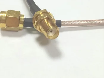 300PCS cablu 60cm SMA female piuliță pereților etanși la SMA male RG316 conector Nou