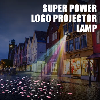 300W Dinamic proiector Gobo Publicitate Outdoor Proiector Gobo Personalizat Logo-ul pe Podea Decor