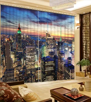 3D de înaltă Calitate Opace Fereastră Perdele Pentru Camera de zi, birou, Dormitor tridimensional Decor Cortinas 2021