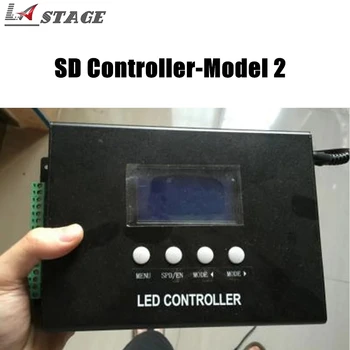 3D LED Oglindă cu LED-uri de Dans SD Card Controler