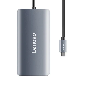 8 În 1 LX0808 HUB USB Tip-C pentru Laptop Lenovo Converter pentru Mac Apple Aer Legiunea VGA Port Gigabit Adapter HDMI Cablu de Interfață