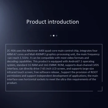 A40I pentru Android de Control Industrial Placa de baza Apăsați All-In-One 4G pentru Publicitate Mașină Smart WIFI LCD Sn