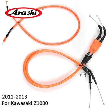 Arashi Z1000 2011-2013 Clapetei Linie de Ambreiaj Cablu din Sârmă de Oțel Set Pentru KAWASAKI 2011 2012 2013 Z-1000 Z 1000 Accesorii