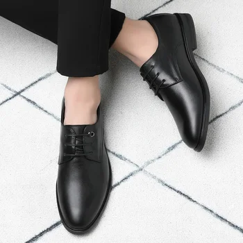 Barbati din piele pantofi 2021 toamna noua afacere formală pantofi casual barbati din piele coreean de conducere pantofi