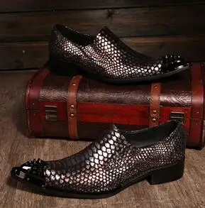 Choudory Barbati Pantofi Rochie Din Piele Italiană De Oameni De Partid Oxfords Metal A Subliniat Deget De La Picior Împânzit De Înaltă Calitate De Culoare Albastru Închis Bărbați Formale Pantofi