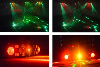 DHL/FEDEX de Transport maritim Dj Disco Petrecere de Nunta de Divertisment Etapă Efect de Lumini cu Laser Flash Stroboscop DMX Efect de Lumini Bun Pentru KTV