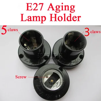 E14 E27 E40 B22 Durabil Imbatranire Titularul Lampă E27 Șurub Gura Bază de Lampă GU10 dulie Ceramica