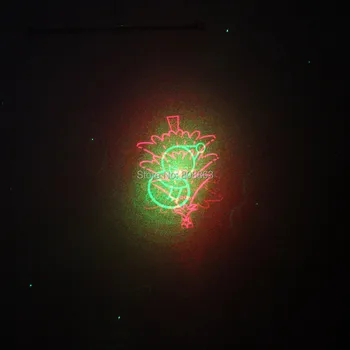 ESHINY R&G de la Distanță în aer liber WF Xmas 16 Crăciun Laser proiector Lumina de Peisaj de Vacanta Club de Dans Petrecere Copac Grădină N8T77