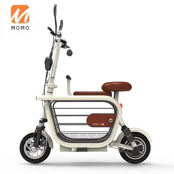 High-tech cu rază lungă de pliere biciclete electrice cu scaun de copil biciclete electrice fără perii motor 500w 8HA