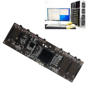 HM65 BTC Mining Placa de baza 8XPCIE 16X Grafică Slot pentru Card de Memorie DDR3 Slot Suport RX GTX10 GTX20 GTX30 Serie
