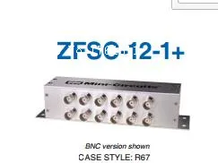 [LAN] Mini-Circuite ZFSC-12-1+ 1-200MHz doisprezece BNC separator de putere