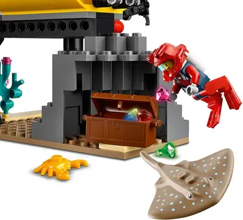 LEGO City Explorarea Oceanului Clădire de Bază Stabilit 60265 (497 Bucati)