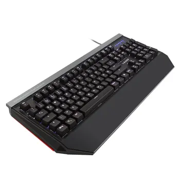 LESHP 105 Chei Nelimitat de Iluminare Reglabil Luminozitatea și Frecvența Multimedia cu Fir de jocuri Mecanice de Gaming Keyboard German