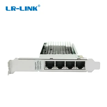 LR-LINK 9804BT 10Gb Nic Ethernet placa de Retea Quad port PCI-Express Card Lan Adaptor de Rețea Intel X710-T4 Compatibil