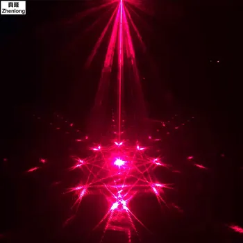 Lumina Disco 7 fascicul 120 model LED Laser Laser Proiector petrecere de Craciun DJ lumina Voce-activat Disco Xmas pentru nunta