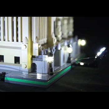 Lumina LED-uri Kit pentru lego 10253 Compatibil 17005 Oraș Creator Big Ben Blocuri Caramizi Jucării (doar lumina cu cutie de Baterie)