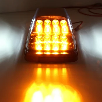 Masina Afumat Obiectiv Amber LED-uri de Semnalizare Lămpi W/LED Alb Lumina de Parcare Lampă de Colț pentru Mercedes-Benz G-Class 1990-2018
