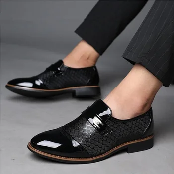 Mens pantofi eleganți Domn Stilat, confortabil de afaceri formale pantofi Moft erf4