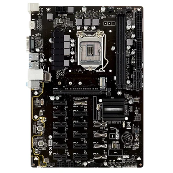 Minerit pt Placa De baza BIOSTAR TB360-BTC PRO 12Video Card LGA 1151 DDR4 Pentru BTC Miner Mașină de Minerit Bitcoin