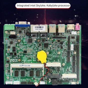 Mini placa de bază Integrată intel Skylake Kabylake i5-7200U procesor industriale placa de baza